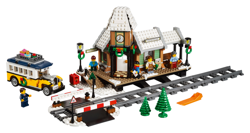 Illustration for article titled Lego's 2017 Holiday Set Is Just Waiting For A Train